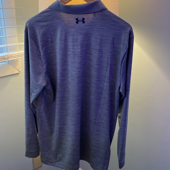 New!! Long sleeve gray under armor collared shirt. Brand New!! - Picture 4 of 5